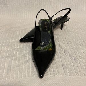 Kate Spade Black Sling Pumps